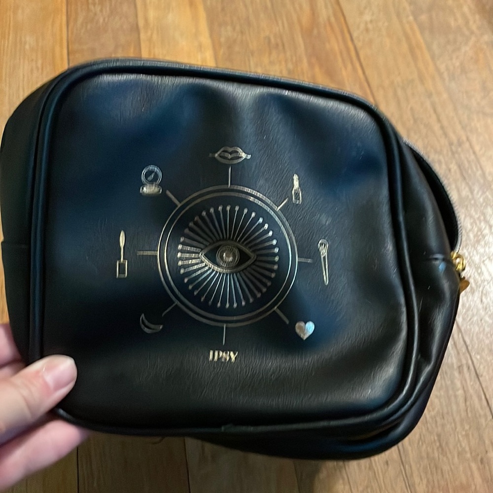 Black and gold IPSY bag